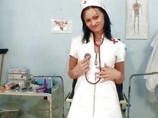 Tempting Nurse Pavlina Put A Medical.
